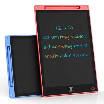 China 12 Inch LCD Writing Tablet Graphics Drawing Board Kids Erasable Message Tablet Memo Pad Erasable Memo Pad with Pen for sale