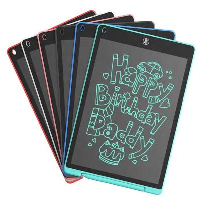 China Amazon Erasable Kids Educational Children Play Pad 12 Inch Green Color LCD Mini Drawing Writing Tablet Lcd Writing Tablet for sale