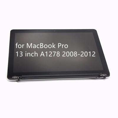 China LCD Screen Monitor A1278 LCD Cover Replacement Upper Case Cover A For Apple Macbook Pro A1278 2010 2011 2012 for sale