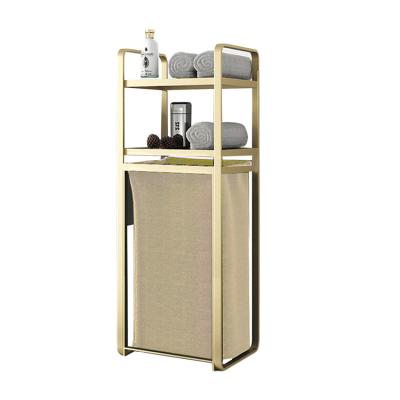 China Durable Exquisite Manufacturer Iron Bathroom Storage Racks for sale