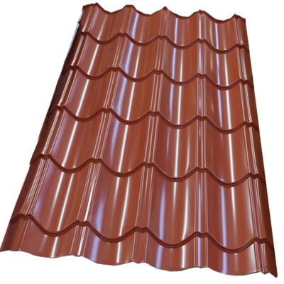 China Coated GI Corrugated Steel Sheet 600mm - 1250mm Metal Corrugated Roofing Sheets for sale