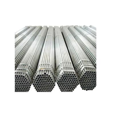 China 12M Welded Steel Pipe Cold Rolled / Hot Rolled Galvanized Round Tubing DD51D+Z (HR) for sale