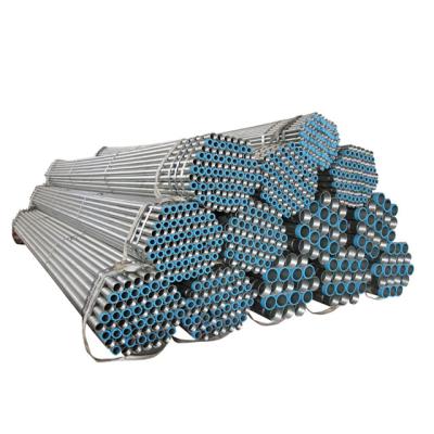 China Cold Rolled Galvanized Steel Round Pipe 20 g/m2 - 275 g/m2 Custom Steel Tubing DX51D+Z for sale