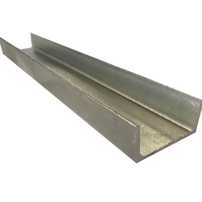 China C10x25 U Shaped Steel Channel Q235 Pressed Steel Channel Sections Customized for sale