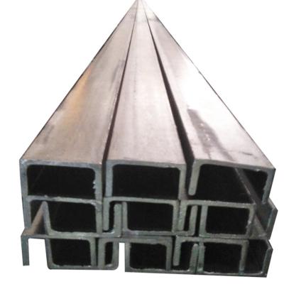 China 63 X 40 4x2 Galvanized U Channel Steel Q345B Iron C Channel for sale