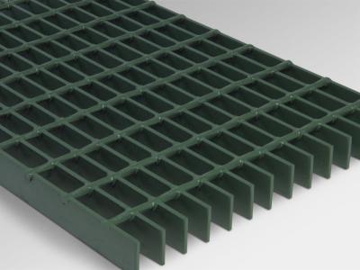 China Black Galvanized Steel Grating 25x4 Mild Steel Grating Anti Slip for sale