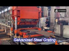 customized galvanized steel grating 25mm 30mm galvanized walkway grating