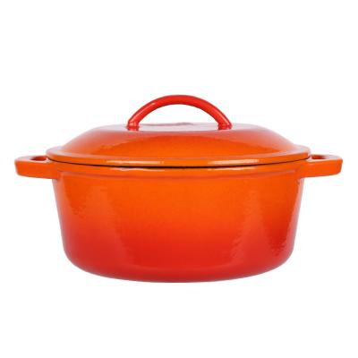 China Wholesale home viable manufacturer cast iron enamel creativity cookware stew soup pot for sale