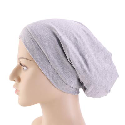 China New elasticity satin brim hats casual wide sleeve hat for sale