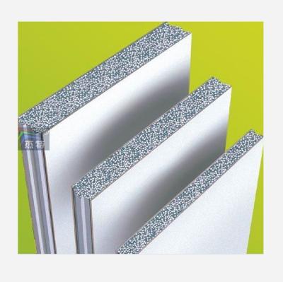 China Modern Lightweight Wall Panel Polyurethane Foam Fiber Cement EPS Sandwich Panel for sale