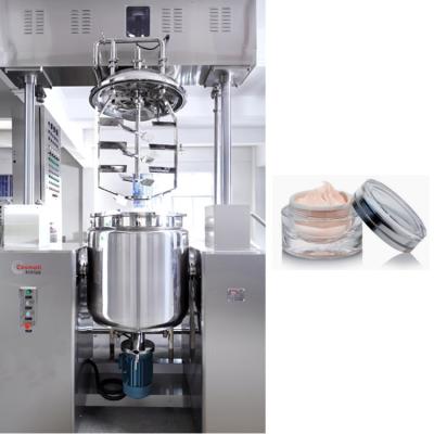 China Cream Ointment Vacuum Homogenizer Emulsion Machine for Mixing High Shear Mixer for sale