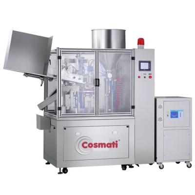 China Automatic Tube Filling And Sealing Machine For Inner Heating Type Toothpaste for cosmetic for sale