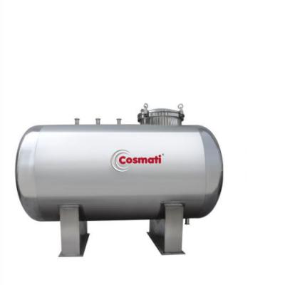 China Industral high quality customizable stainless steel horizontal storage tank for sale