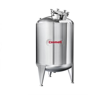 China Customizable 100L 200L big capacity durable stainless steel fixed sealed storage tank for sale