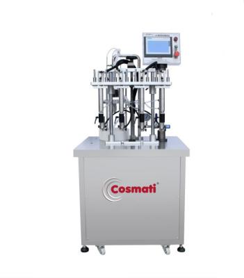 China Factory directly sale best quality 4-head custom logo automatic pneumatic perfume filling machine for sale