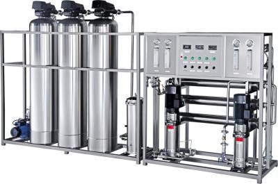 China Automatic reverse osmosis water treatment equipment, industrial pure water machine, large reverse osmosis water ultra-pu for sale