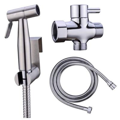 China With referral 304 stainless steel travel shattaf toilet bidet sprayer for sale