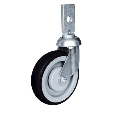 China Furniture Square Stem Style Caster Wheel For Shopping Cart for sale