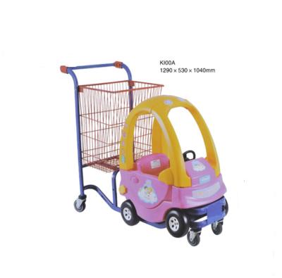 China Unveiling Price Shopping Cart Kids Supermarket Coupons Shopping Trolley for sale