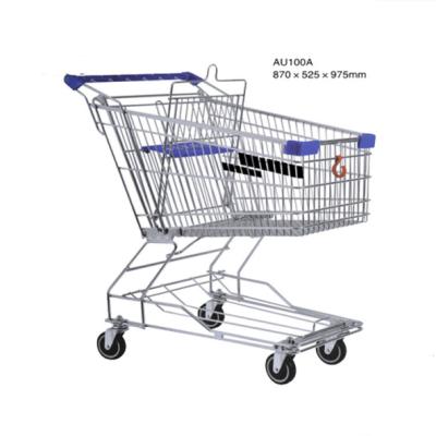 China Unfolding Shopping Cart and Shopping Trolley for Europe Style for sale