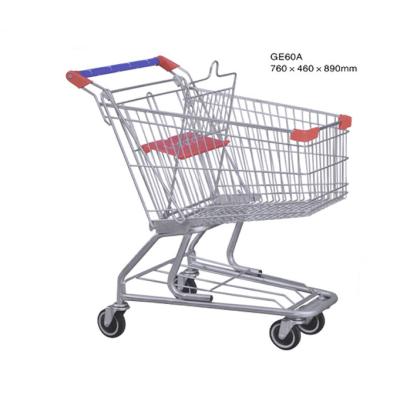 China Unveiling Style German Supermarket Shopping Cart Shopping Trolley for sale