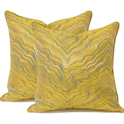 China Factory Wholesale Nondisposable Tiger Pattern Pillow Case Factory Wholesale Nondisposable 45 cm X 45 cm soft fluffy yellow coreless decorative pillow case for sale