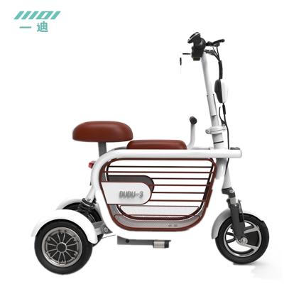 China 2019 New Steel Long Range 400W Electric Bicycle 3 Wheel Tricycle Tricycle for sale