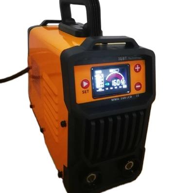 China Garment Shop Muttahida Majlis-e-Amal IGBT Inverter DC LCD Mini Welding Machine With VRD Function Arc Welder for sale