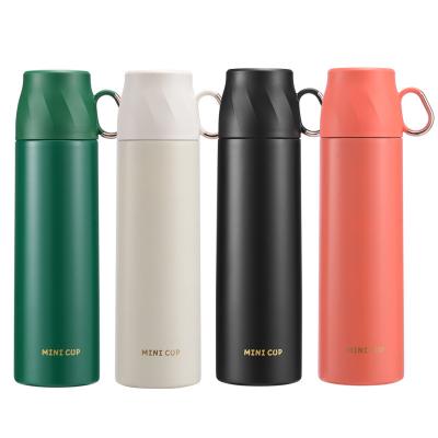 China Promotion gift 500ml Custom Logo Stainless Steel Water Bottle Thermo Vacuum Flask Thermos sport water cup with Lid for sale