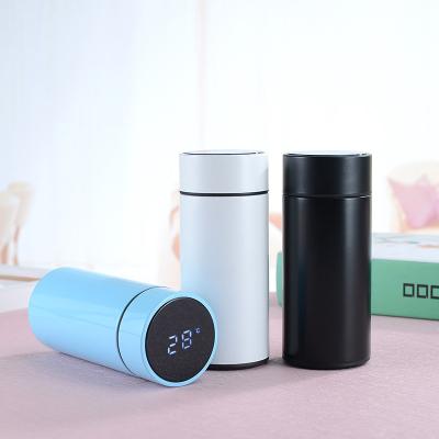 China 300ml Touch smart Vacuum Water Bottle digital mini thermos stainless steel for sale