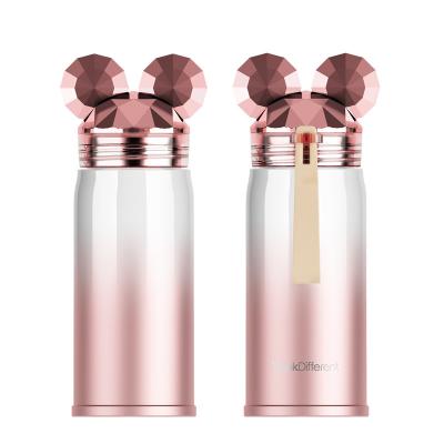 Китай Double Wall Portable Water Bottles Stainless Steel Water Bottle for kid Cute Lovely Mouse Kids продается