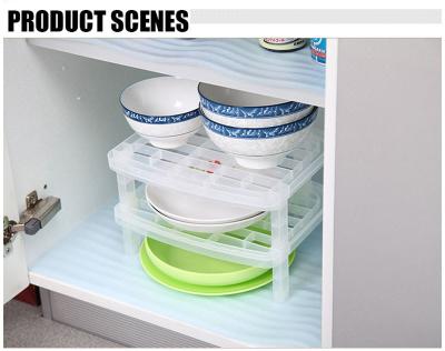 Китай Transparent DIY plastic kitchen plate dishe drain drying rack storage продается