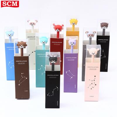 China High Quality Natural Consellation Cardboard Design Assorted High End Gel Pens Girl Pen Gel Pens for sale