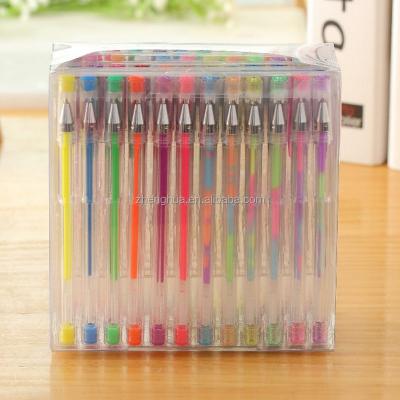 China Glitter Amazon Hotselling 120 Different Colors Christmas Pen Gel Ink for sale