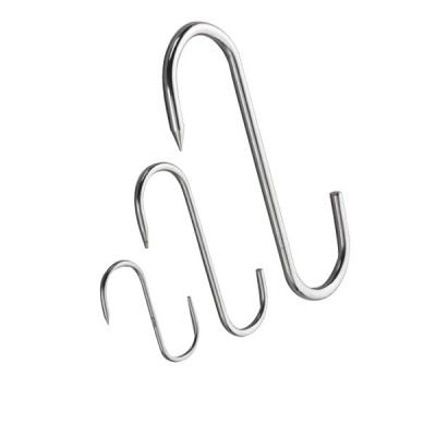 China Sustainable Heavy Duty S Hooks , Stainless Steel S Shaped Hooks For Hanging Kitchenware for sale