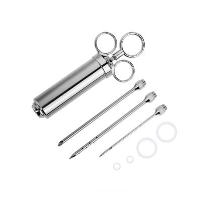 China Viable 2oz Flavor Injector, Meat Marinade Injector, Seasoning Injector for sale