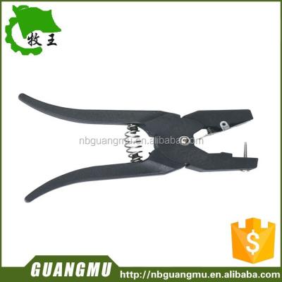 China Cattle Sheep Pig Butcher Cow Ear Tag Applicator Pliers Puncher Instruments Veterinary Tool for sale