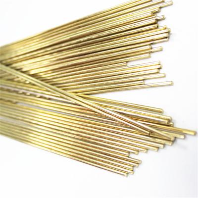 China Metal Structure 3.0mm*1000mm Rods RBCuZn-A Low Carbon Brass Tig Rod Free Samples Copper Pipe Welding Sticks Filler Metal Round Bar HZ-S221 for sale