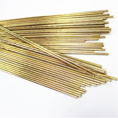 China Low Carbon Steel Structure 4.0mm*1000mm Tig Rods Brazing Copper Pipe Brass Welding Rod Sticks Filler Metal Round Copper-zinc Bar HZ-S221 RBCuZn-A for sale