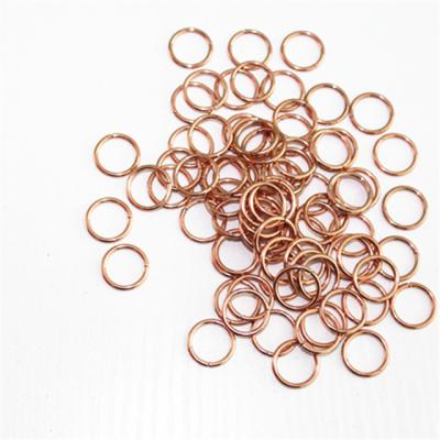 China Industry Direct Welding Alloys Phos-Copper Rings Welding Manufacturer Cut For HVAC Air-condition Refrigeration Heating Welding Ring for sale