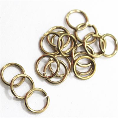 China Good Liquidity Copper Weld Brass Solid O Ring Gas Welding For Condenser Pipe Bundy Tube RBCuZn-D Brass Based Weld O-Rings for sale