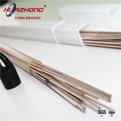 China Low Carbon Silver Flat Welding Steel Structure 10% Phos-Copper Rods Welding Rod Price Filler Metal Brazed Earth Alloys For HVAC A/C Free Samples for sale