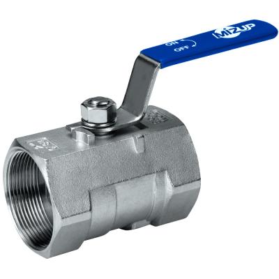 China Hot Selling Product 1Piece Ball Valve Available Lever/Butterfly Handle 800WOG Threaded Made In Taiwan for sale