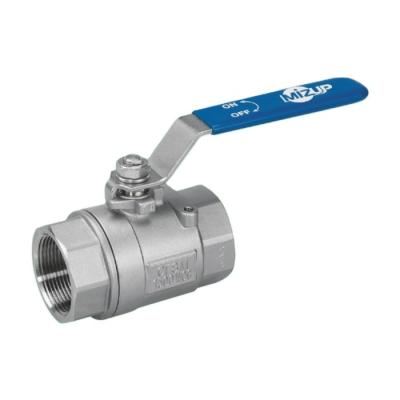 China General Taiwan Made Stainless Steel Ball Valve 2-Piece Threaded High Pressure Ball Valve for sale