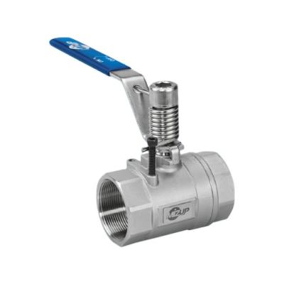 China Quality Assurance 2-Piece Spring Return Normally Closed Ball Valve Threaded Taiwan Made for sale