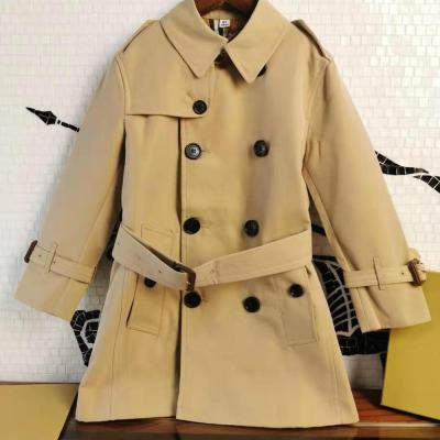 China Other Thick Warm Winter Kids Winter Trench Coat Anorak Kids Long Brown Trench Coat for sale