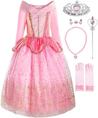 China Breathable Costume For Girls Dress Up Toddler Baby Cosplay Girls Princess Dress Up Costumes for sale