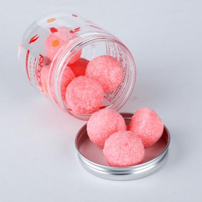 China Exfoliator Candy Bath Ball Scrub Exfoliating Full Body Nourishing Factory Direct Customized Private Label for sale