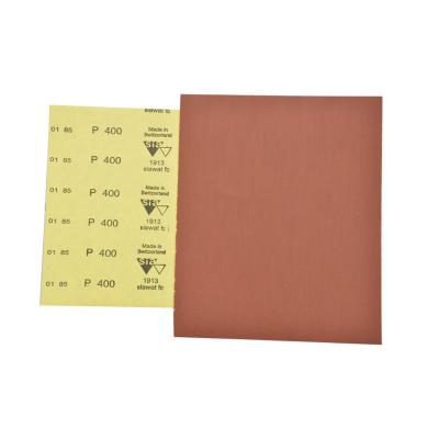 China High Grinding Efficiency Latex Backing SIA Aluminum Oxide Abrasive Sandpaper Sanding Sheet for sale