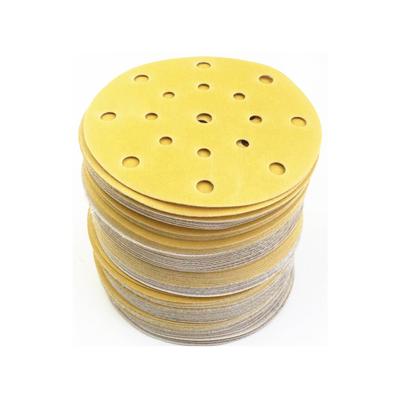 China Alumina Polishing Hook And Loop Abrasive Sand Paper Sanding Disc For Sandstone for sale